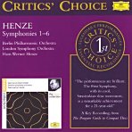 HENZE - Symphonies 1-6 - BP, LSO/ Henze