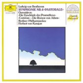 BEETHOVEN - Symfonie nr. 6  + 3 Ouverturen - BP/ von Karajan