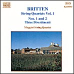 BRITTEN - Strijkkwartetten; Divertimenti - Maggini String Quartet