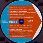 DIVERSE COMPONISTEN - Promotional CD "Proms" - Diverse uitvoerenden